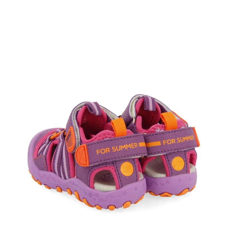 Bremur girls lilac sports sandals