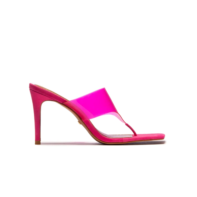Buzios Fuschia Leather/Vinyl