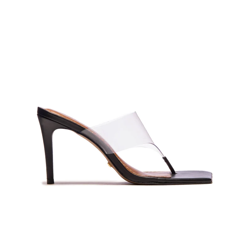 Buzios Black Leather/Vinyl