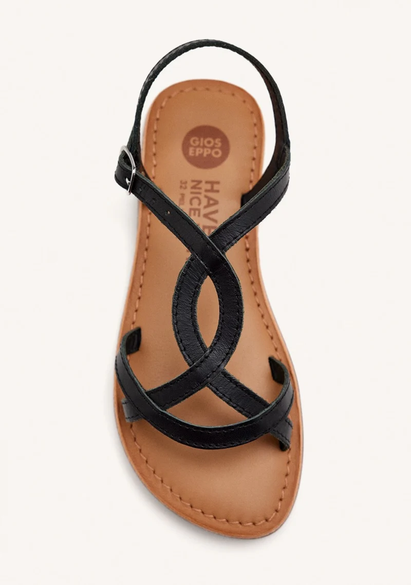 LEATHER SANDALS VARZEA
