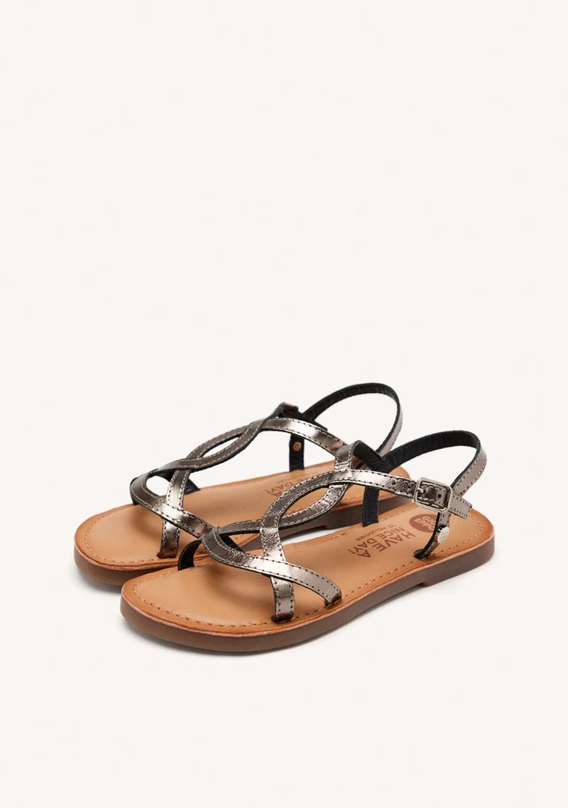 LEATHER SANDALS VARZEA