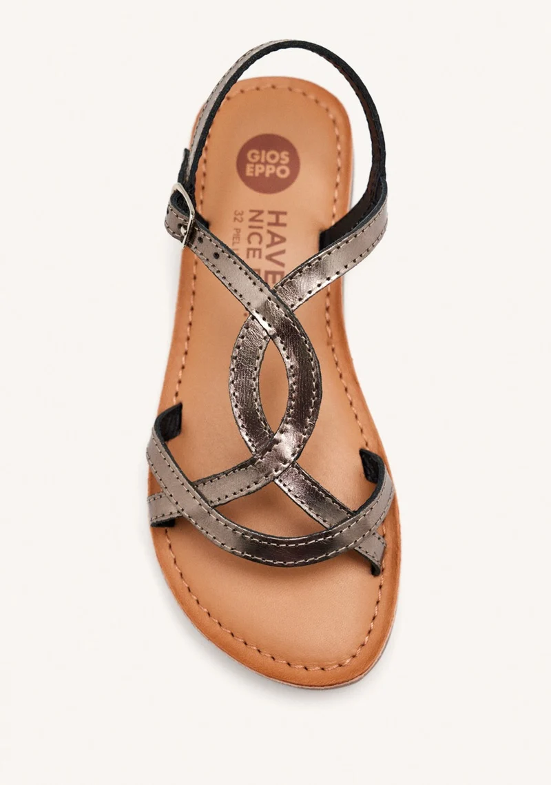 LEATHER SANDALS VARZEA