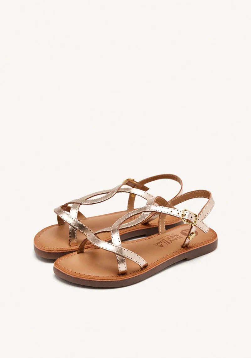 LEATHER SANDALS VARZEA