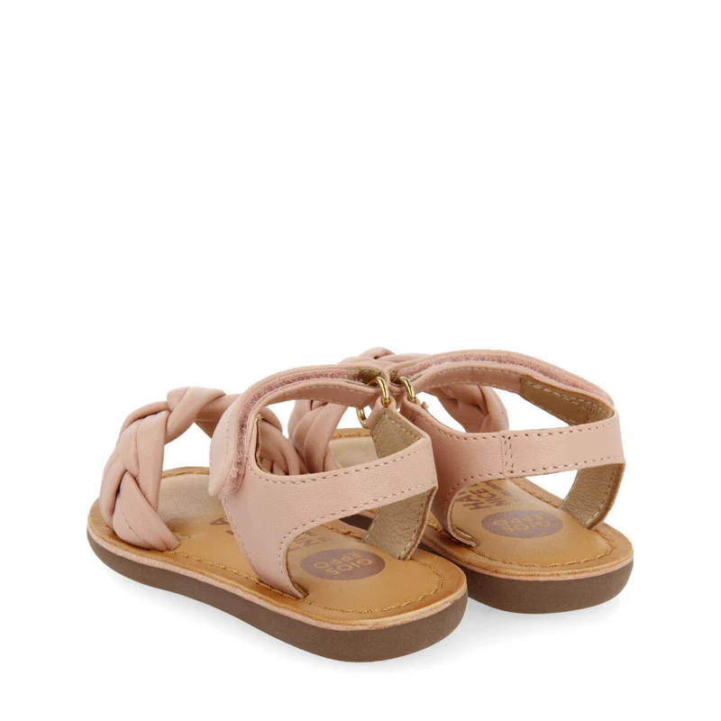 Ennery girlsinklaited leather sandals
