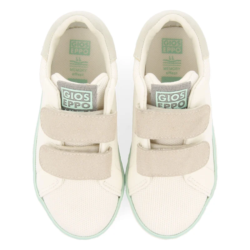 Joaima girls white mesh sneakers
