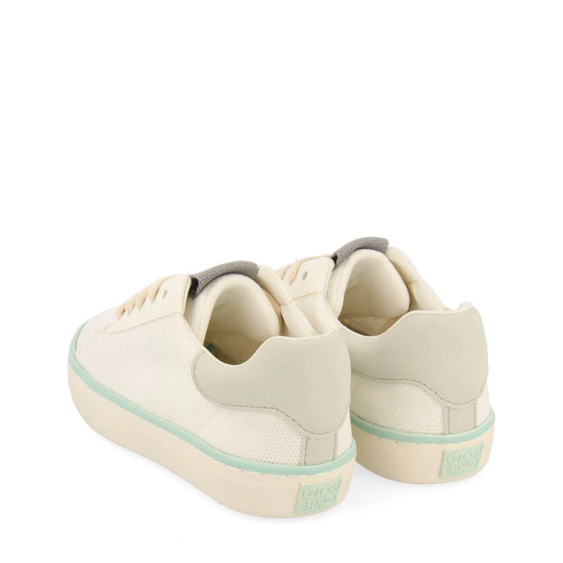Afidnas girls off white sneakers