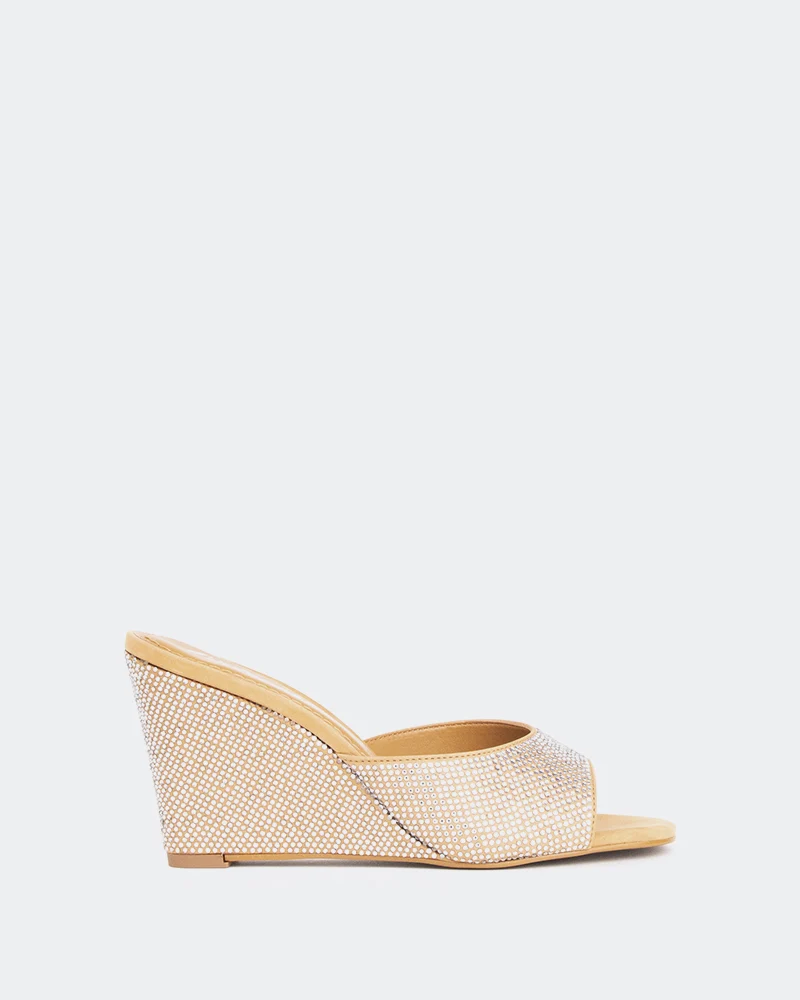 Crystal Tan Suede