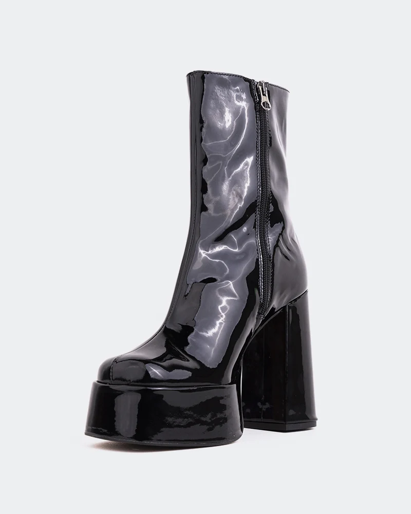 Cloud Black Patent