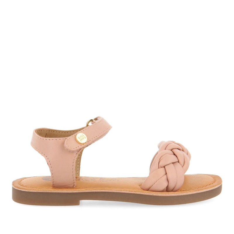 Ingai girlsinklaited leather sandals