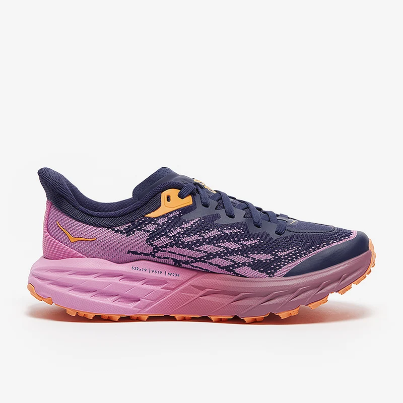 Hoka Femme Speedgoat 5 - Bleu Baromètre/Cyclamen