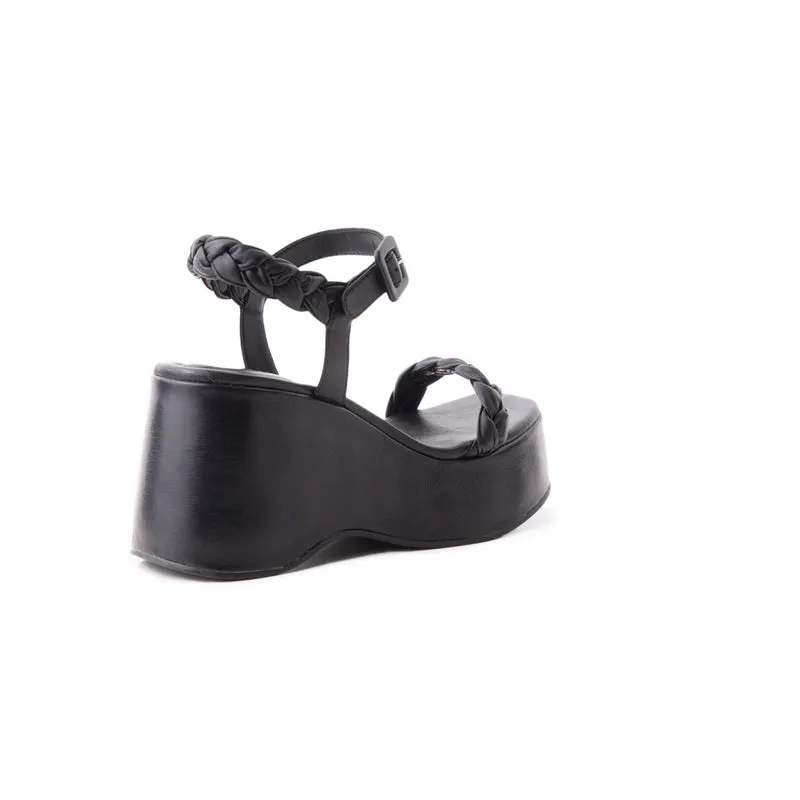 Artemisa Black Leather