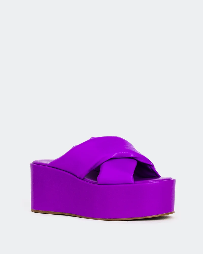 Casa Purple Leather