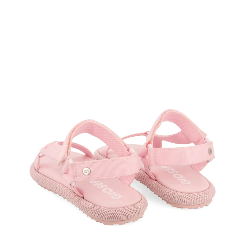 Navirai women's pink sandals with straps and adjustable fastening