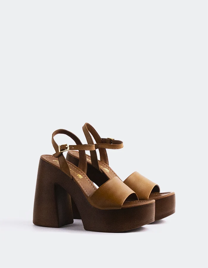 Veria Tan Leather