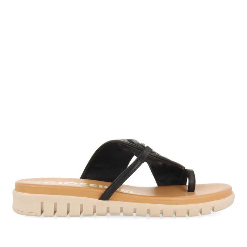 Arari women's black slingback sandals
