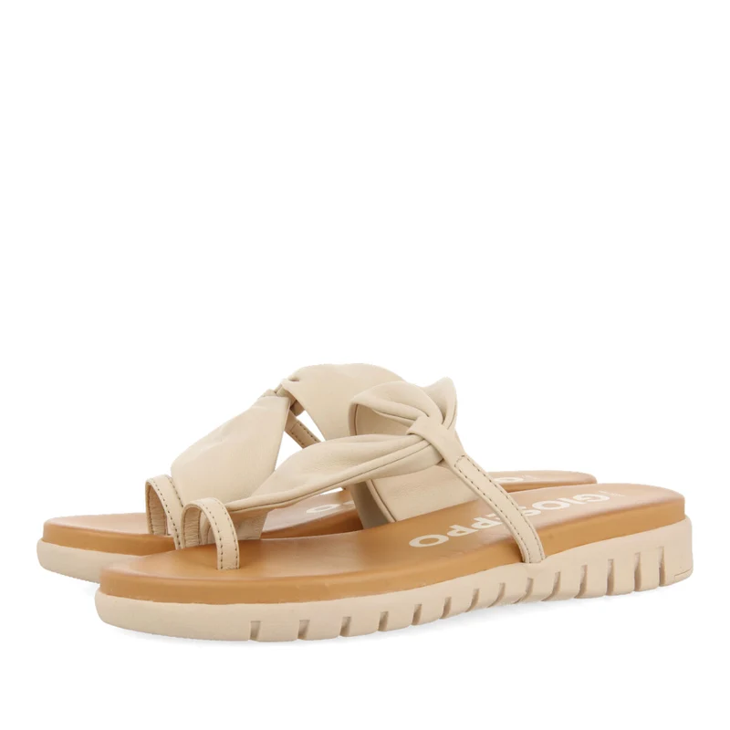Arari women's off-white slingback sandals
