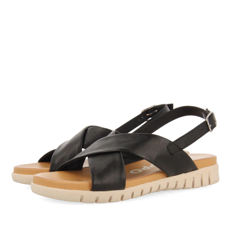Utuado women's black sandals