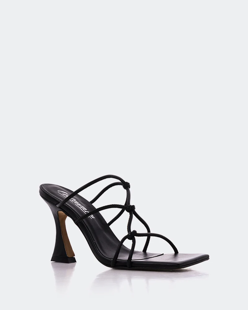 Elise Black Leather