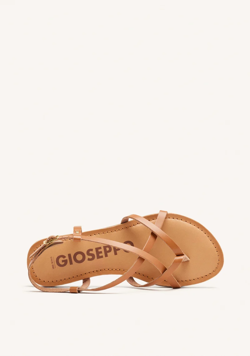 Lelex women's tan roman sandals