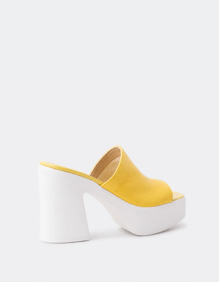 Bassano Yellow Leather