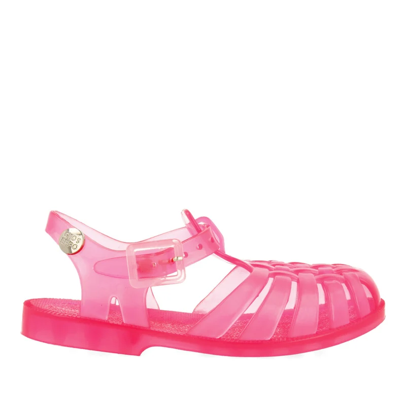 Pompeu girls fuchsia retro strappy sandals
