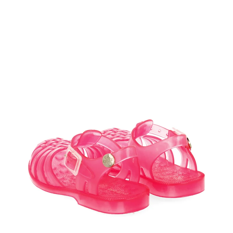 Pompeu girls fuchsia retro strappy sandals