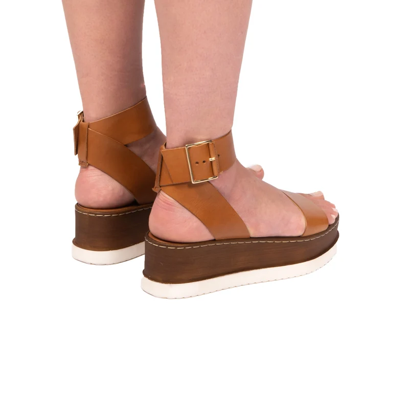 Oceana Tan Leather