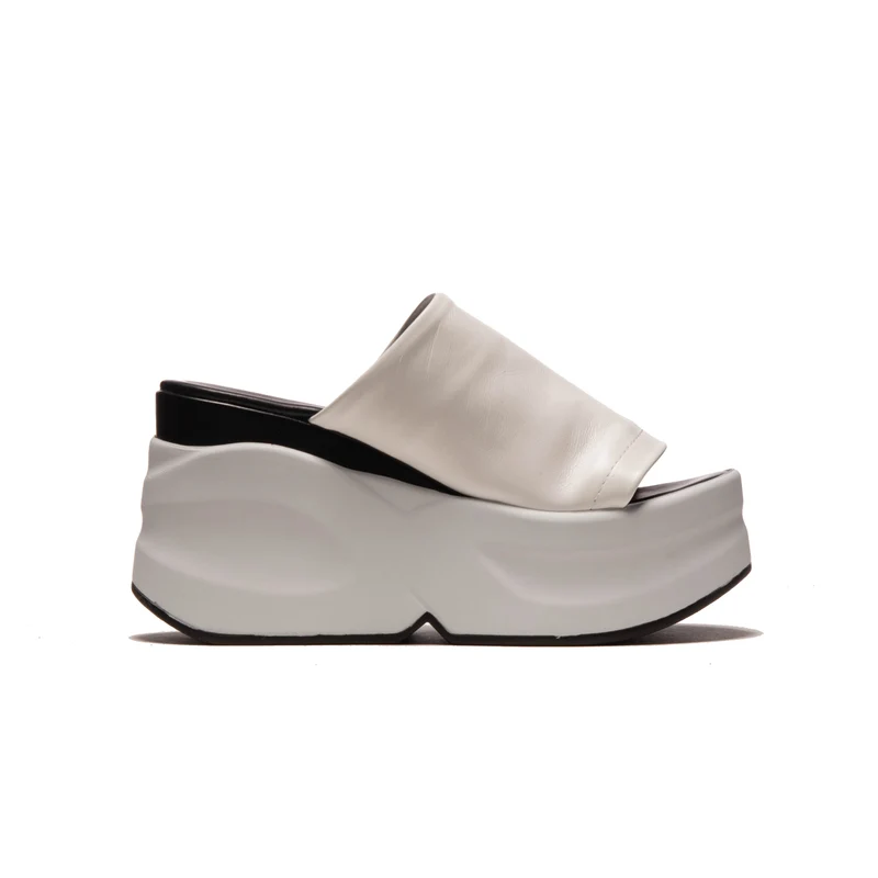 Cricket White Leather