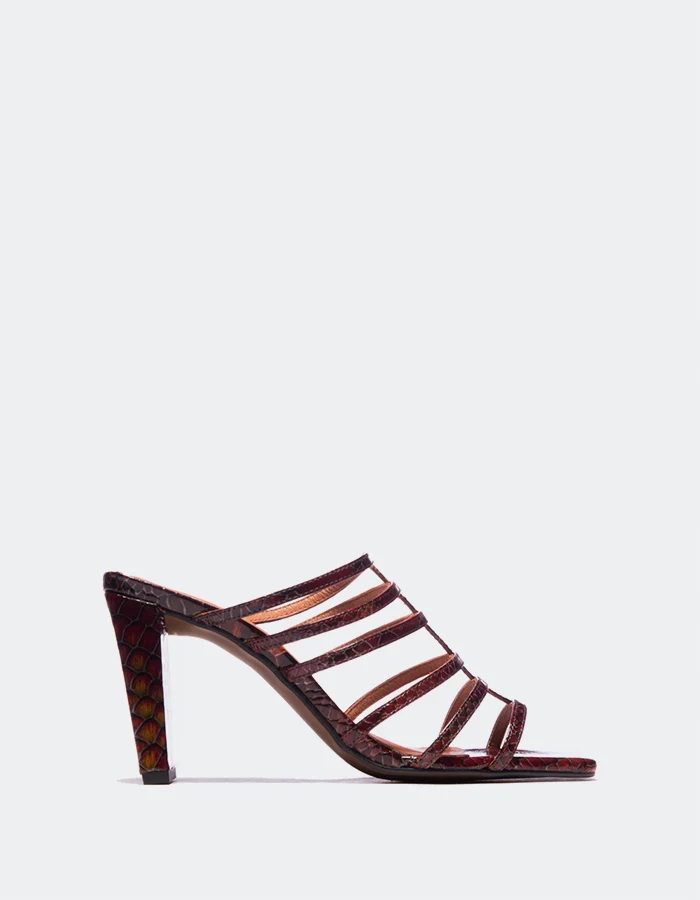 Souad Red Vintage Snake