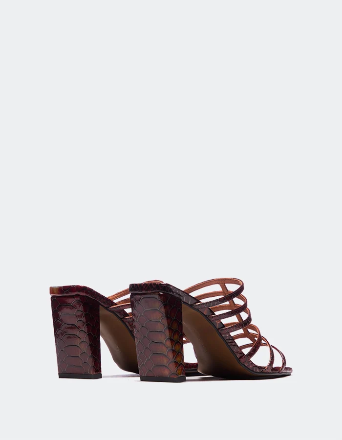Souad Red Vintage Snake