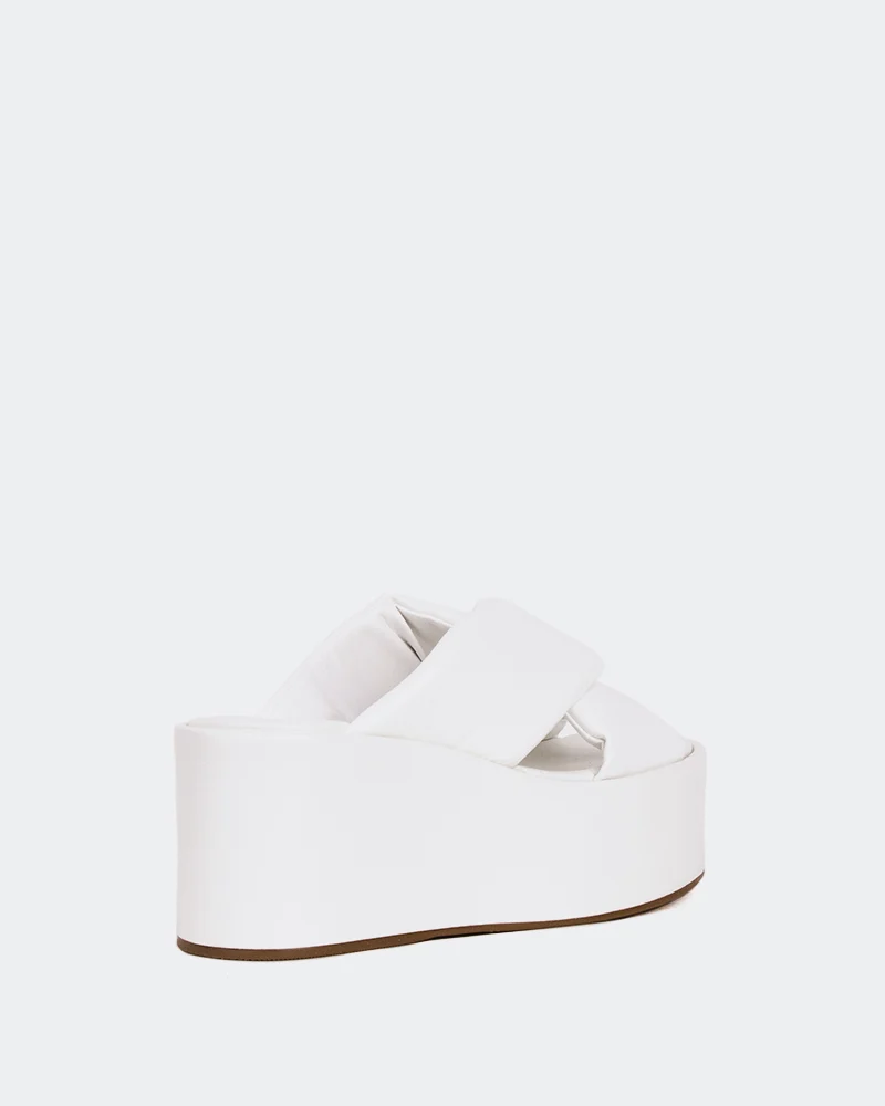 Casa White Leather