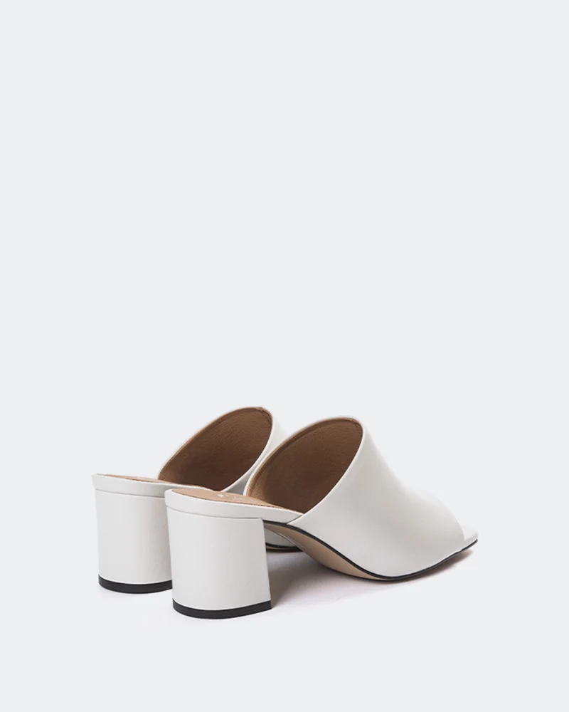 Pelham Off White Leather