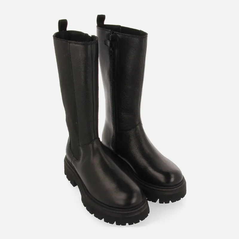 Paddeby children's black chelsea boots