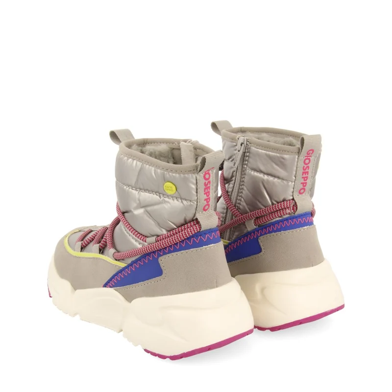Lekang children's gold winter boot-style sneakers