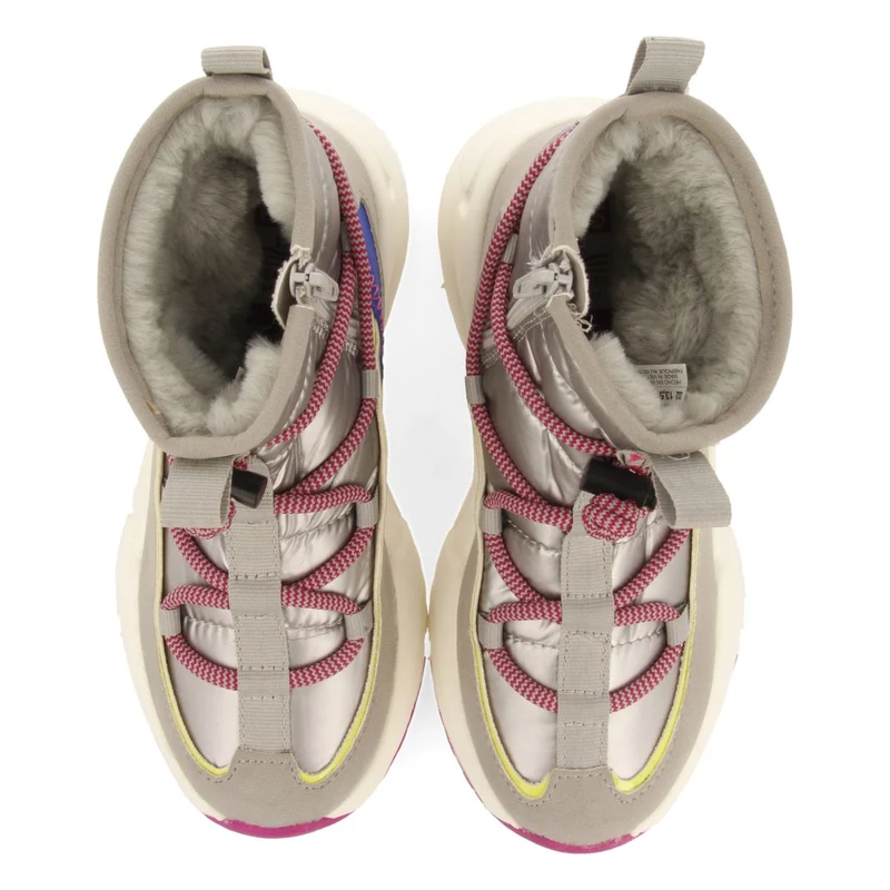 Lekang children's gold winter boot-style sneakers