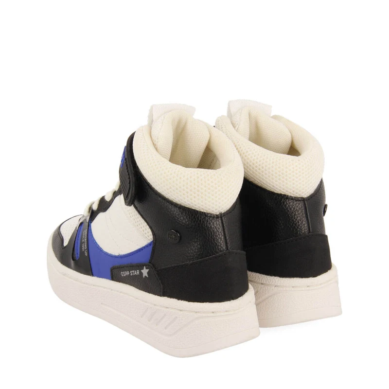 Leuchars children's multicoloured boot-style sneakers with adjustable strap