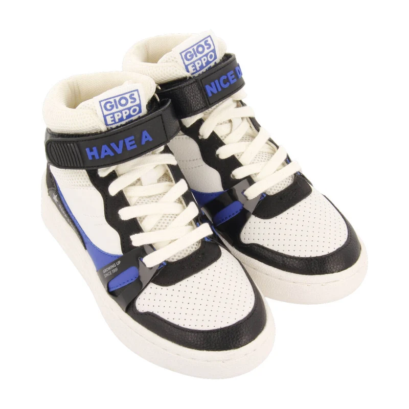 Leuchars children's multicoloured boot-style sneakers with adjustable strap