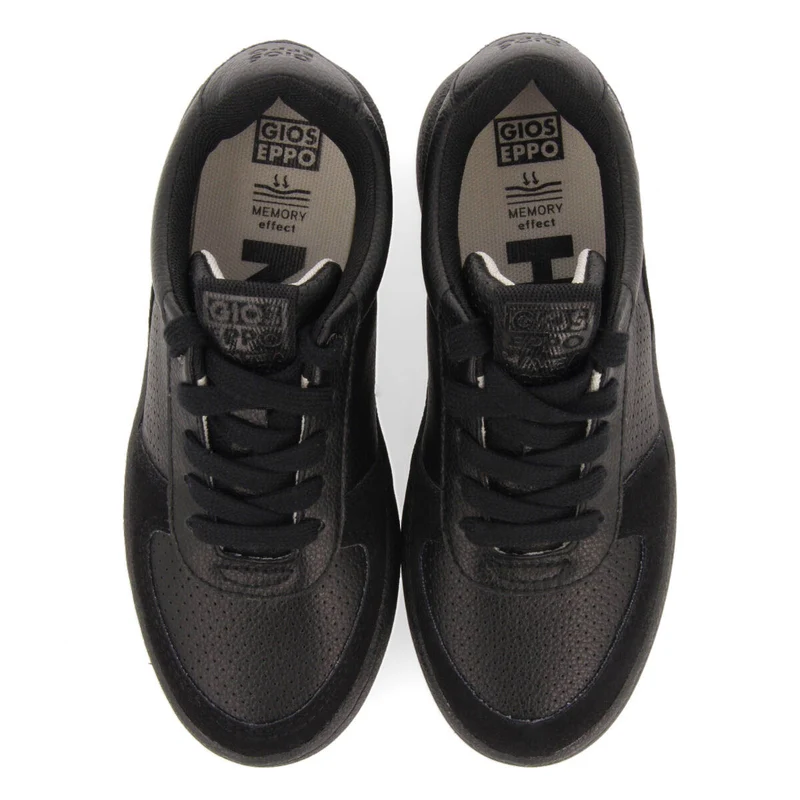 Alteidet children's black monochrome sneakers