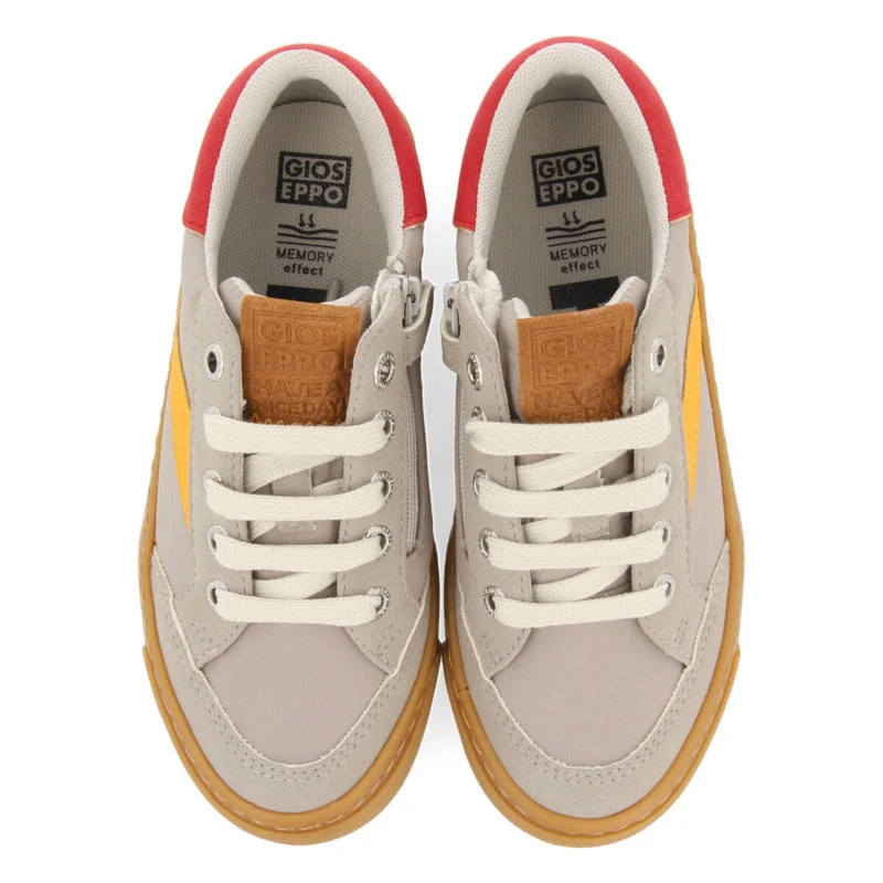Boddam children's grey retro sneakers