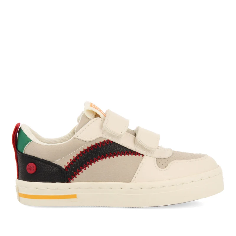 Brenner children's multicoloured sneakers with adjustable fastenings
