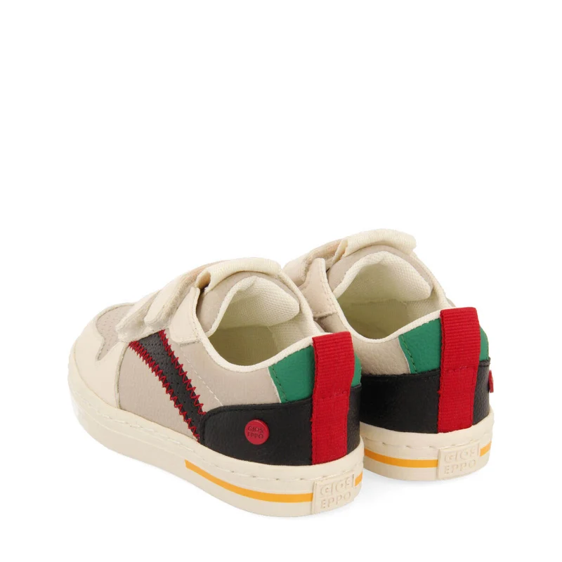 Brenner children's multicoloured sneakers with adjustable fastenings