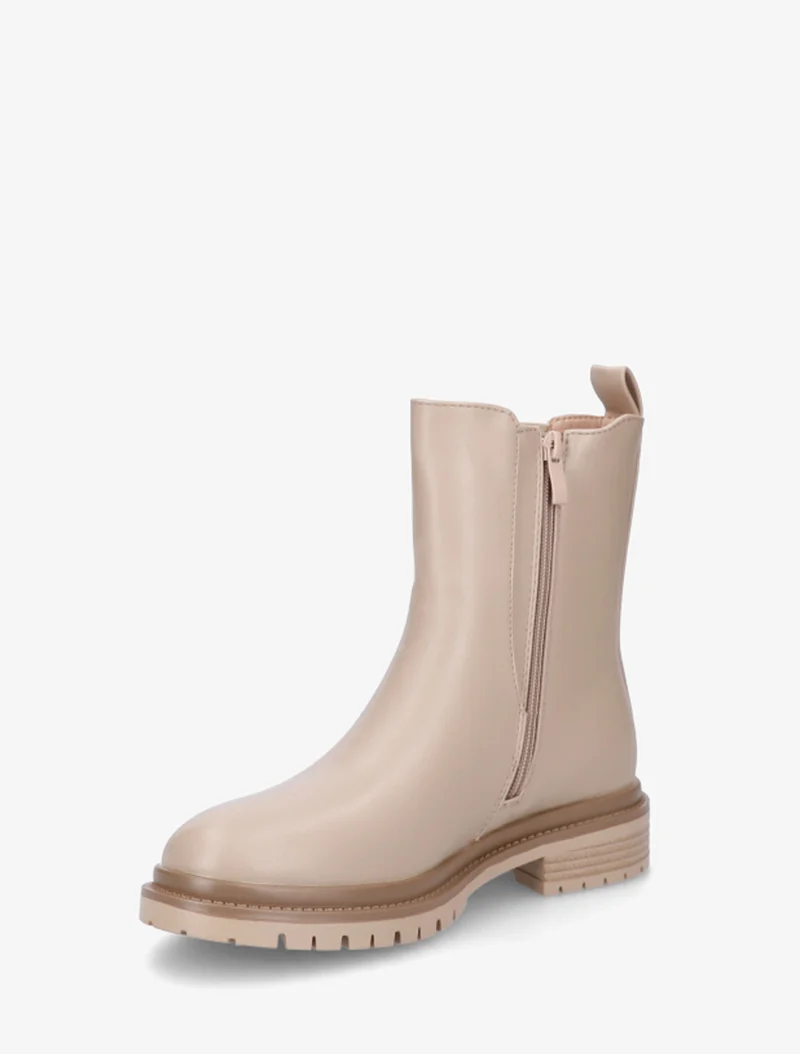 Chelsea boots unies - Taupe