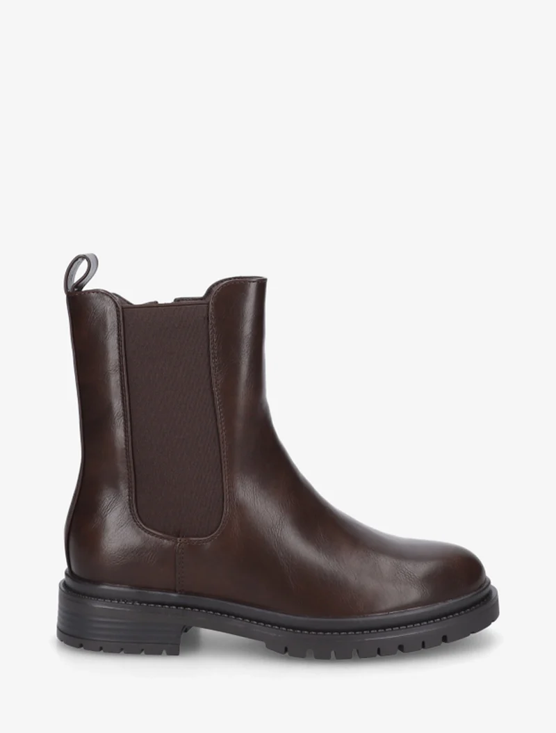 Chelsea boots unies - Marron