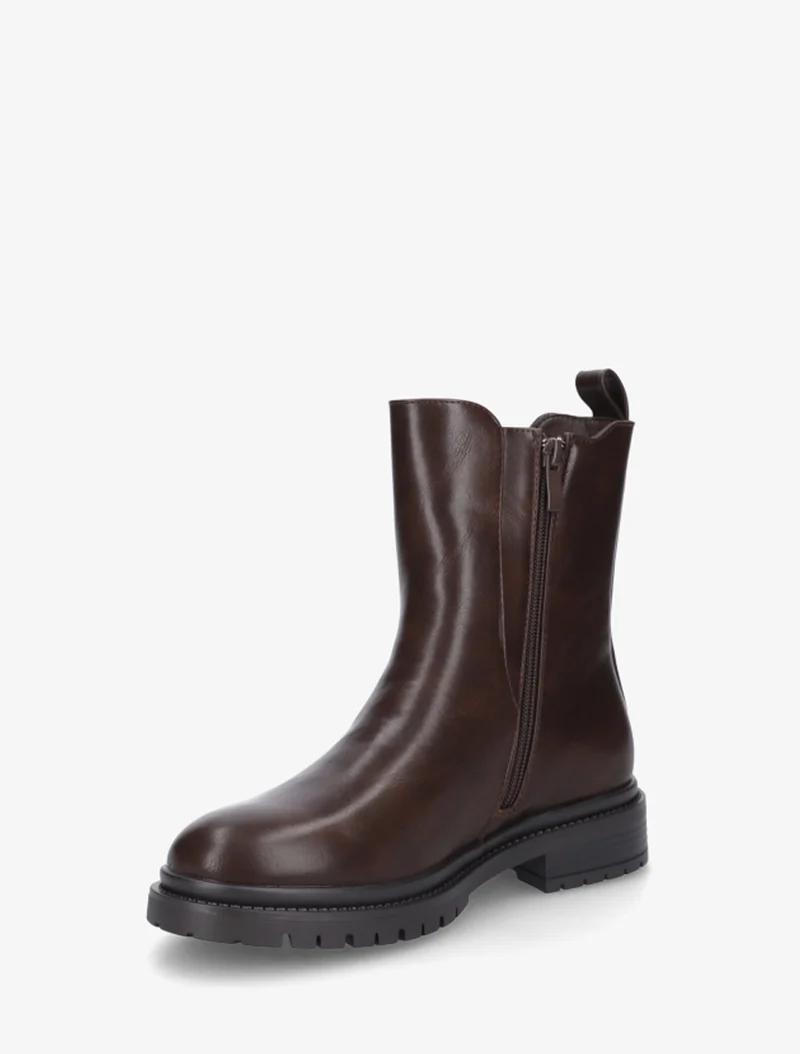 Chelsea boots unies - Marron